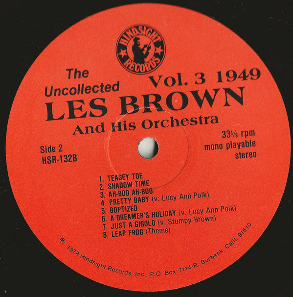 Les Brown And His Orchestra - The Uncollected Les Brown And His Orchestra, Vol. 3 - 1949 (LP)