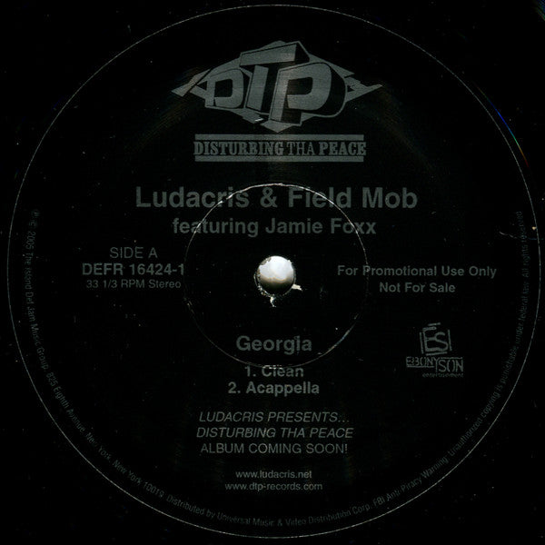 Ludacris & Field Mob / Shawnna - Georgia / Gettin' Some (12"")