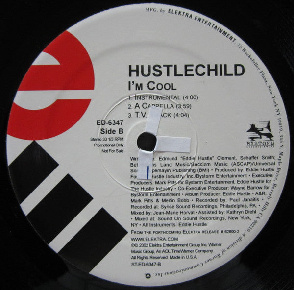 Hustlechild - I'm Cool (12", Promo)