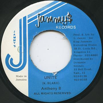 Anthony B - Unite (7"")