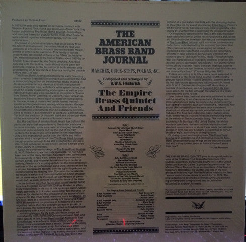 The Empire Brass Quintet - The American Brass Band Journal (LP)