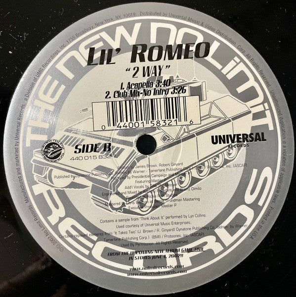 Lil' Romeo - 2 Way (12"")
