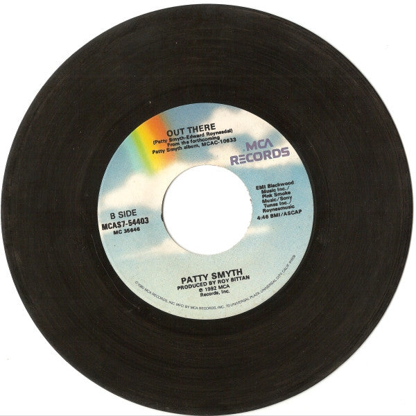 Patty Smyth With Don Henley - Sometimes Love Just Ain't Enough / Out There (7", Single)