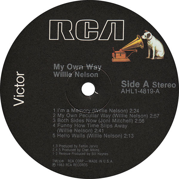 Willie Nelson - My Own Way (LP, Comp)