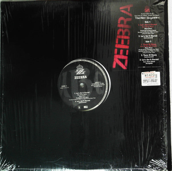 Zeebra - Let't Get It Started / Taste Of Honey (12")