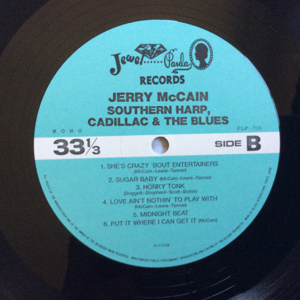 Jerry McCain - Southern Harp, Cadillac & The Blues (LP, Comp, Mono)