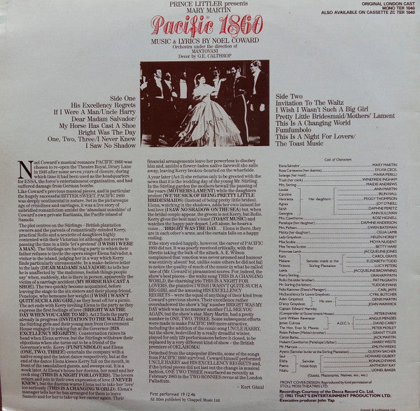 Various - Pacific 1860 (LP, Album, Mono)