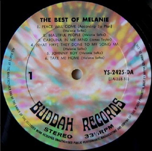 Melanie (2) - The Best Of Melanie (LP, Comp)