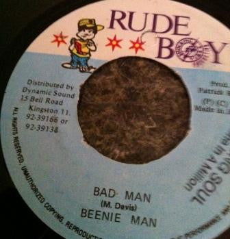 Beenie Man - Bad Man / Version Dis 'N' Dat(7")