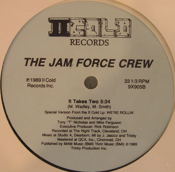 The Jam Force Crew - If You Want A Rock (12")