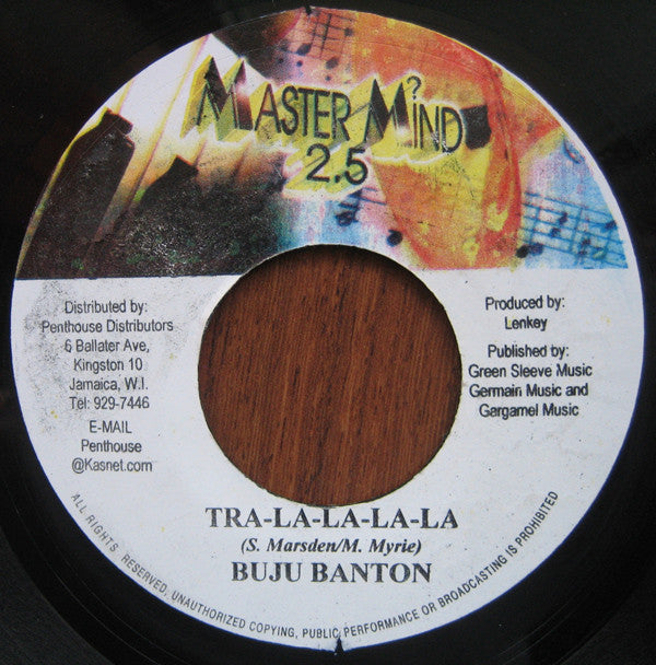 Buju Banton - Tra-La-La-La-La (7")