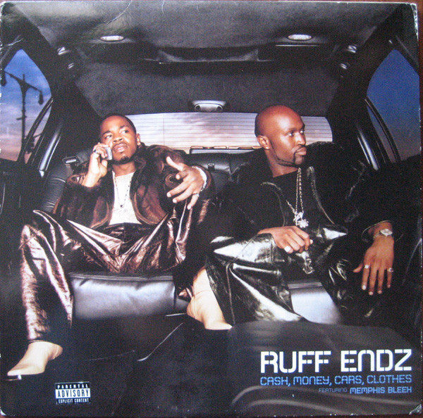 Ruff Endz Featuring Memphis Bleek - Cash, Money, Cars, Clothes (12"")