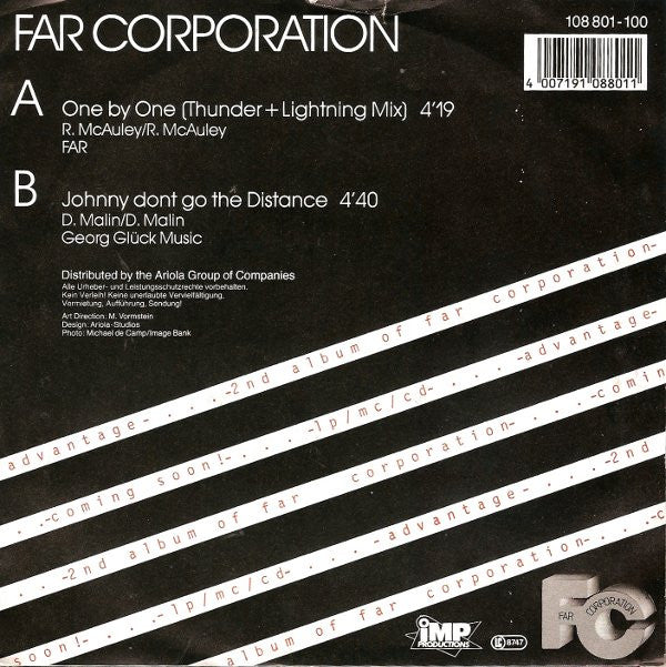 Far Corporation - One By One (7", Single, DMM)