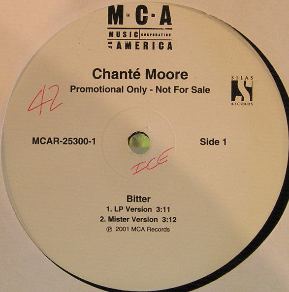 Chanté Moore - Bitter (12"", Promo)