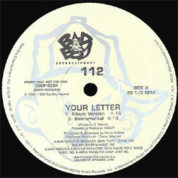 112 - Your Letter (12"", Promo)