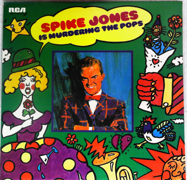 Spike Jones - Spike Jones Is Murdering The Pops (LP, Comp, Mono, Promo)