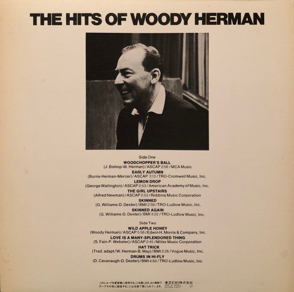 Woody Herman - The Hits Of Woody Herman (LP, Comp, RE)