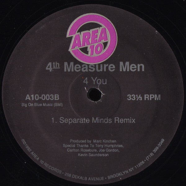 4th Measure Men - Just A Dream (12"")