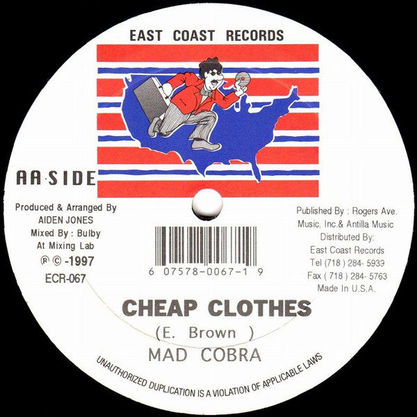 Merciless / Mad Cobra - Nuh Tree Nah Grow / Cheap Clothes (12")