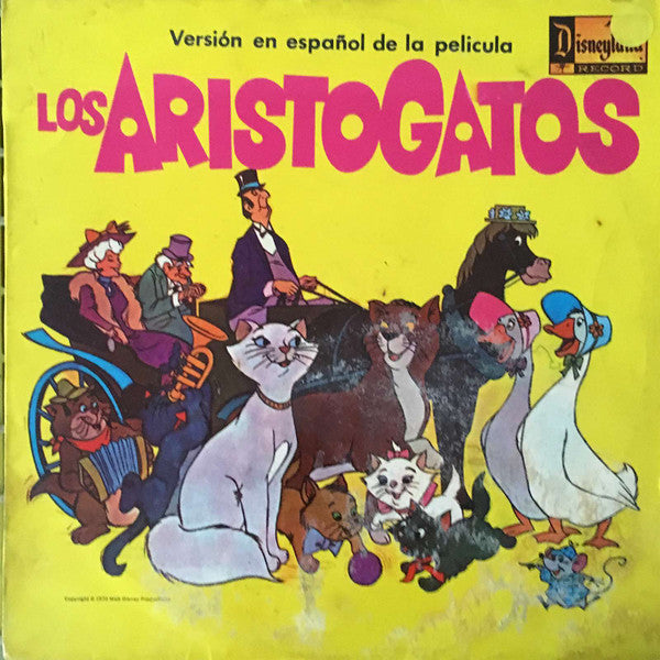 Walt Disney - Los Aristogatos (LP, Album)