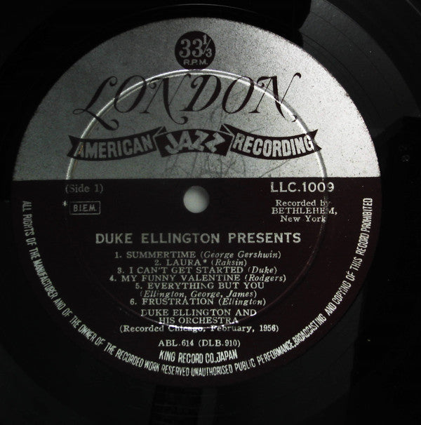 Duke Ellington - Duke Ellington Presents... (LP, Mono)