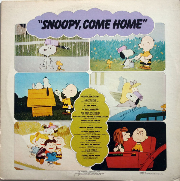 Richard M. Sherman - ""Snoopy, Come Home"" Original Soundtrack(LP, ...