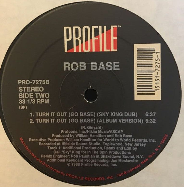 Rob Base - Turn It Out (Go Base) (12")