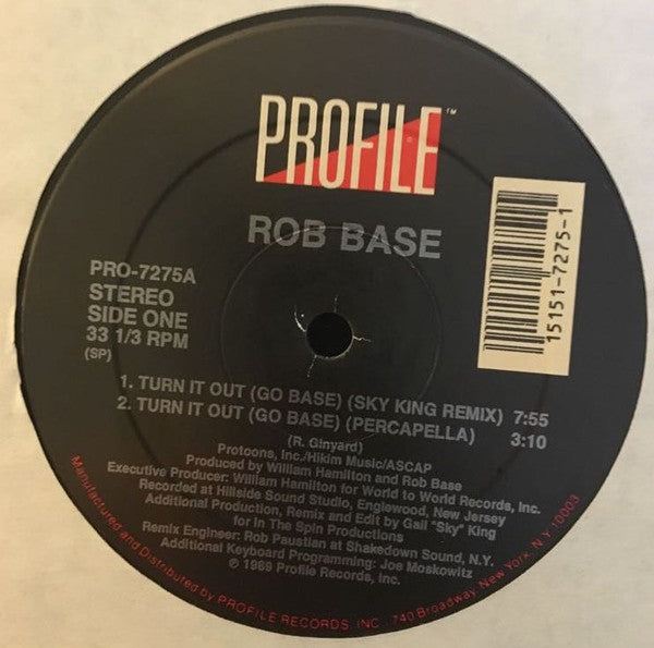 Rob Base - Turn It Out (Go Base) (12")