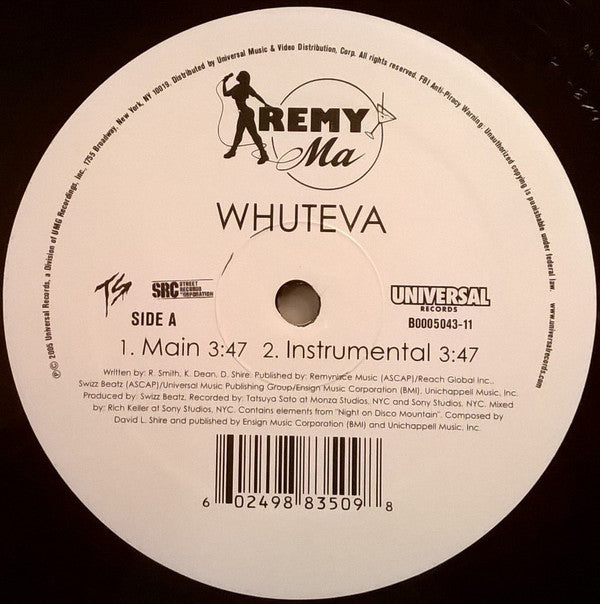 Remy Ma* - Whuteva (12")