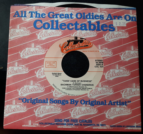 10cc - The Things We Do For Love / Takin' Care Of Business(7")