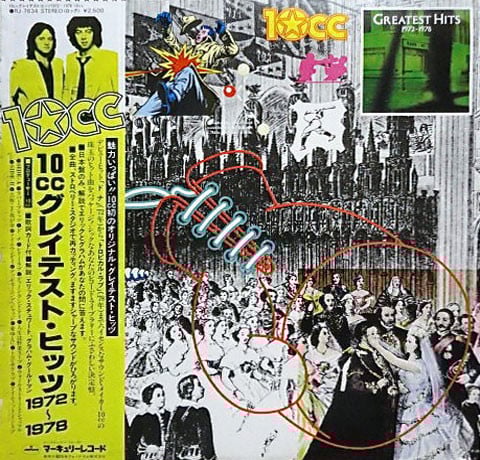 10cc - Greatest Hits 1972-1978 (LP, Comp)