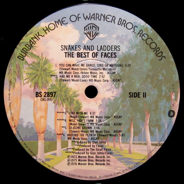 Faces (3) - Snakes And Ladders / The Best Of Faces (LP, Comp, Win)