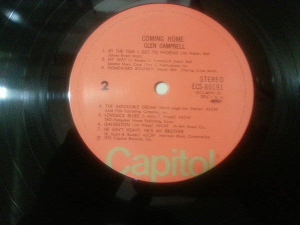 Glen Campbell - Coming Home (LP, Comp)