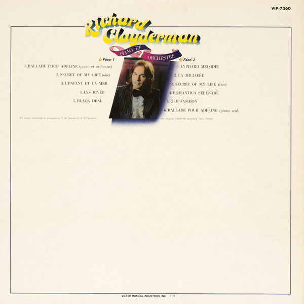 Richard Clayderman - Lyphard Melodie (LP, Album)