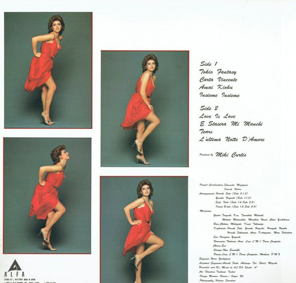 Alessandra Mussolini - Amore (LP, Album)