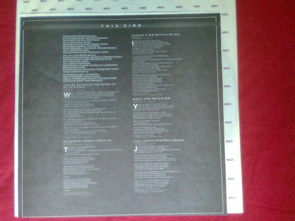 Jerry Jeff* - Contrary To Ordinary (LP, Album, Glo)