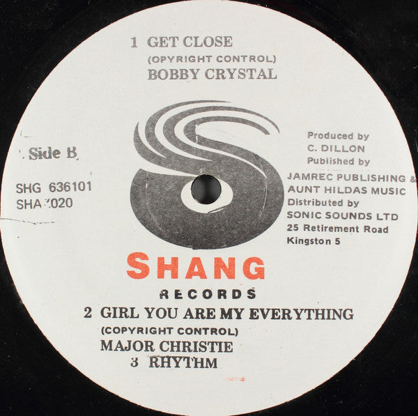 Mad Cobra - Come Easy / Get Close / Girl You Are My Everything(12")