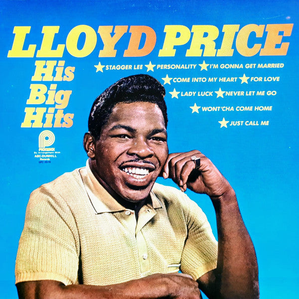 Lloyd Price - His Big Hits (LP, Comp, RE)