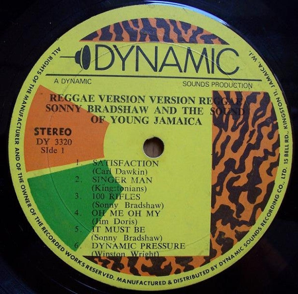 Sonny Bradshaw 7* - Reggae Version Version Reggae (LP, Album)