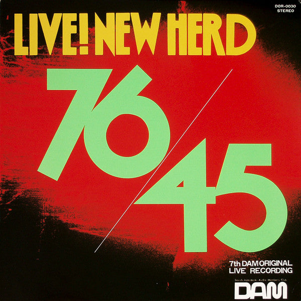 Toshiyuki Miyama & The New Herd - Live! New Herd  76/45 (LP, Album)
