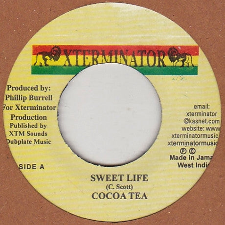 Cocoa Tea - Sweet Life (7"", RE)