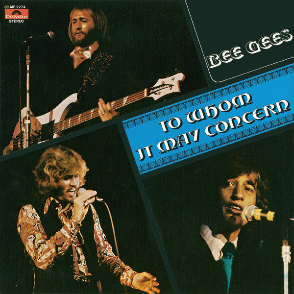 Bee Gees - To Whom It May Concern (LP, Album, Pop)