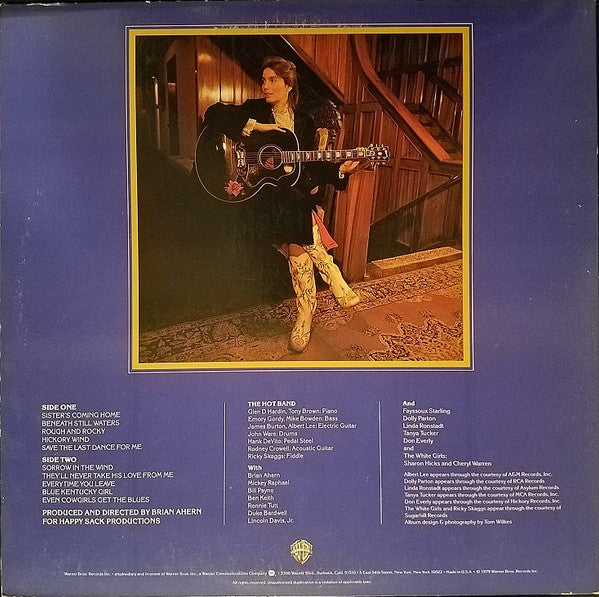 Emmylou Harris - Blue Kentucky Girl (LP, Album, Los)