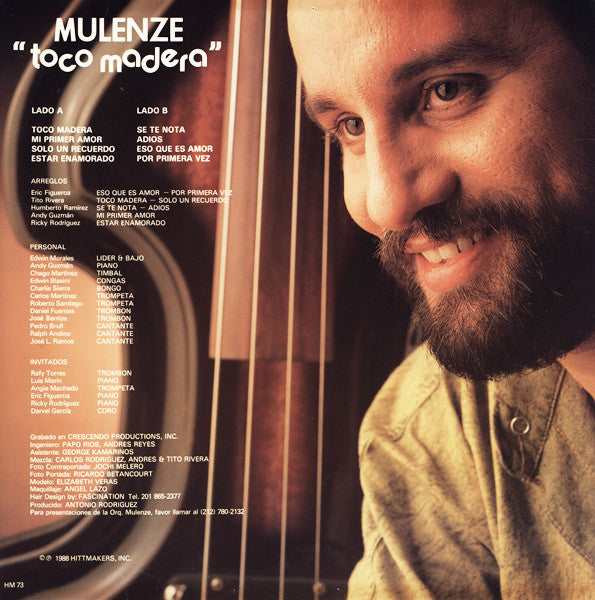 Mulenze* - Toco Madera (LP, Album)