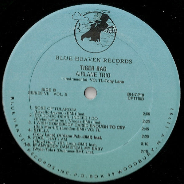 Airlane Trio* - Tiger Rag (LP, Album)