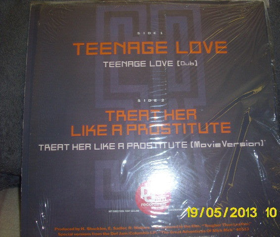 Slick Rick - Teenage Love (12"")