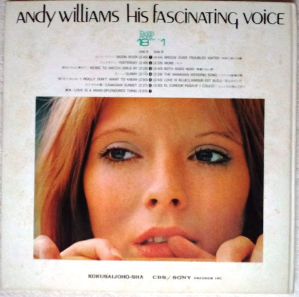 Andy Williams - His Fascinate Vocal (LP, Comp)