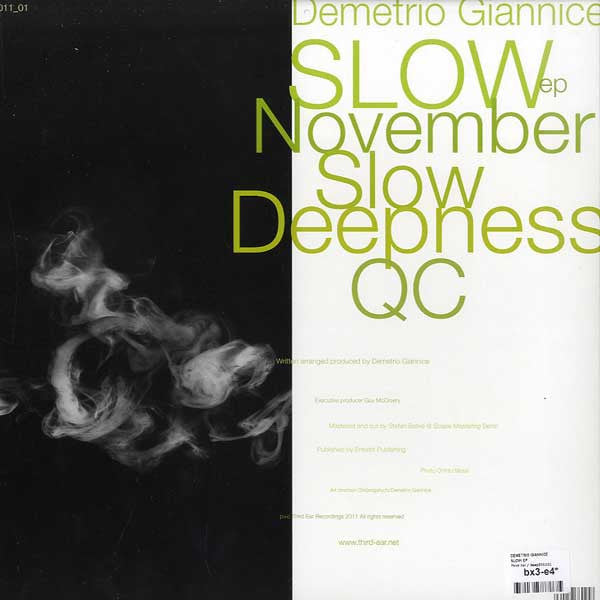 Demetrio Giannice - Slow EP (12", EP)