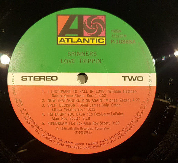 Spinners - Love Trippin' (LP, Album)
