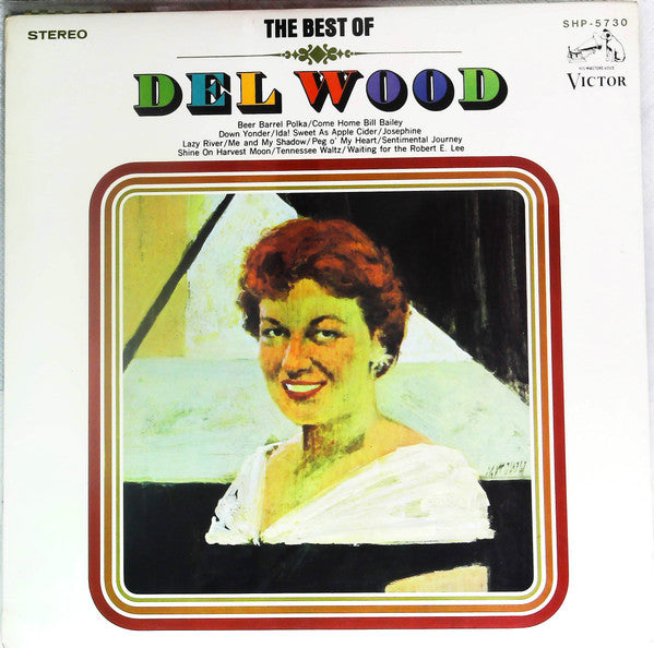 Del Wood - The Best Of Del Wood (LP, Album, Comp)